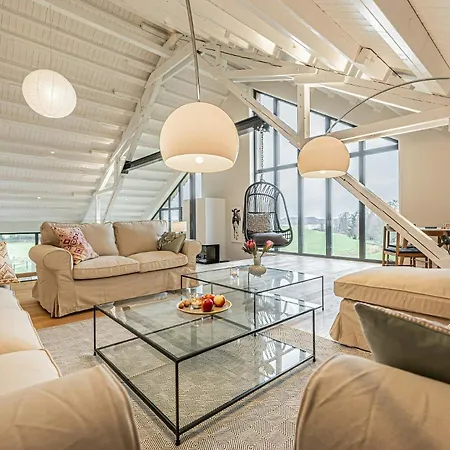 Panoramic View In Design The Schlei *