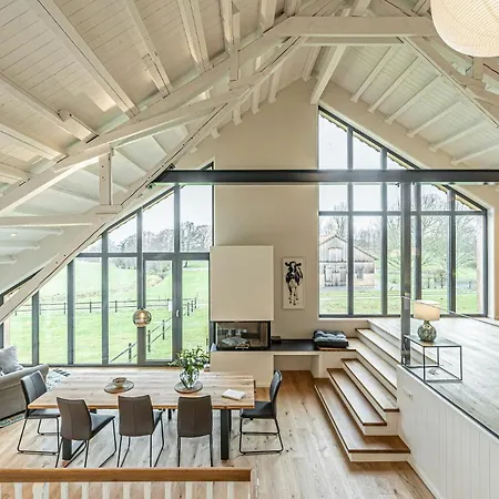 Panoramic View In Design The Schlei *